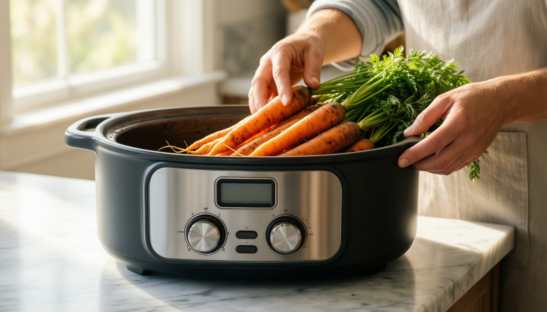 daterra cucina ceramic dutch oven — lifestyle photo showing DaTerra Cucina Nonstick Ceramic in use