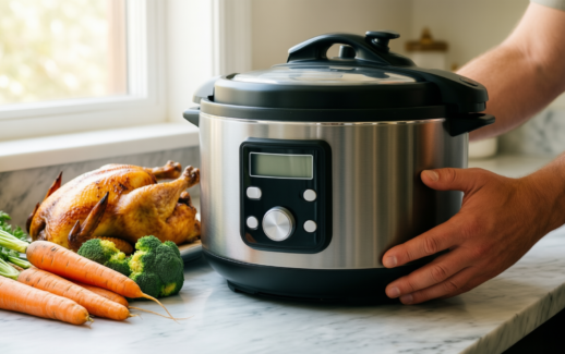 imusa mini calderos uk — lifestyle photo showing IMUSA USA 4 Piece in use